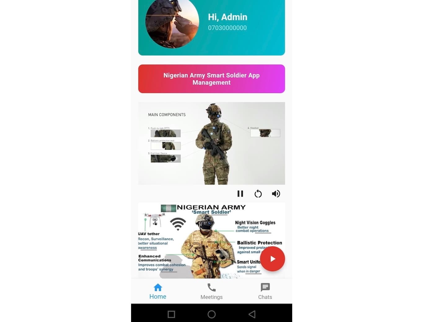 Smart Soldier Tactical Operations